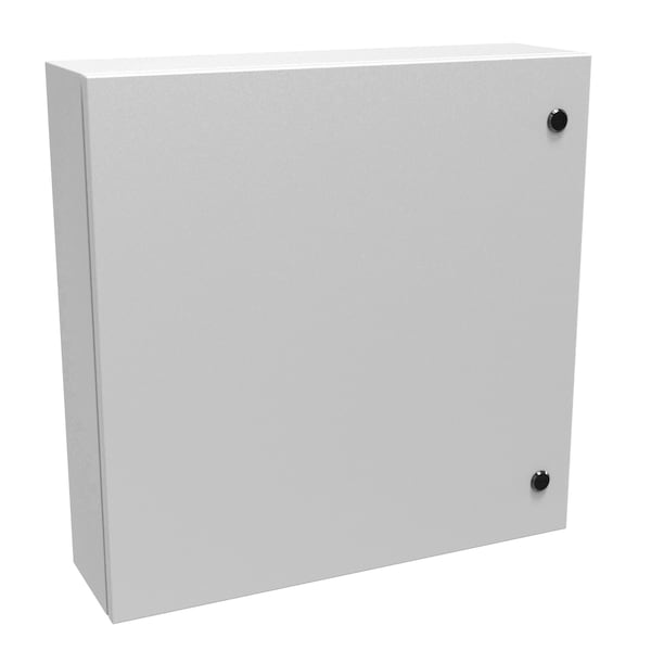 Hammond Slotted 1/4 Turn Latch Electrical Enclosures, 24 in H, 6 in D, 24 in W EN4SD24246LG - main
